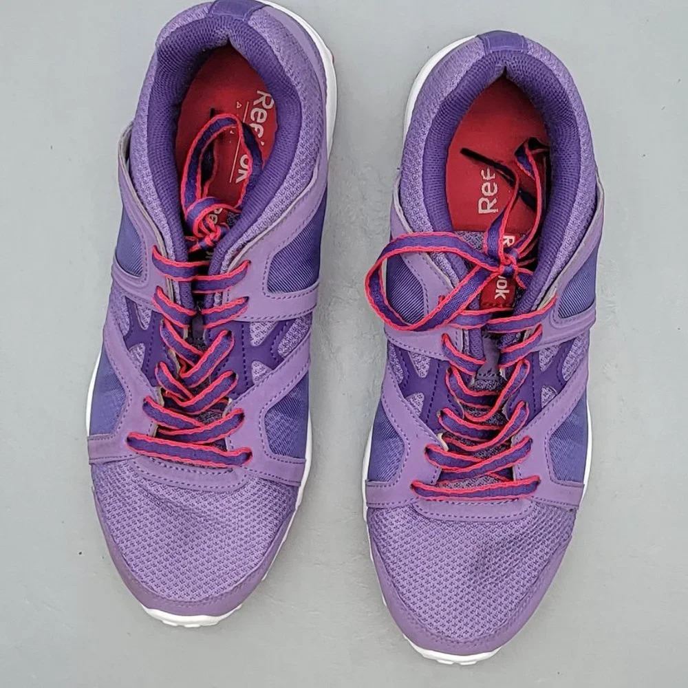 Reebok Realflex Train Rs 2.0 Running Shoes Sneakers Violet Women's Size 10 - Picture 10 of 13